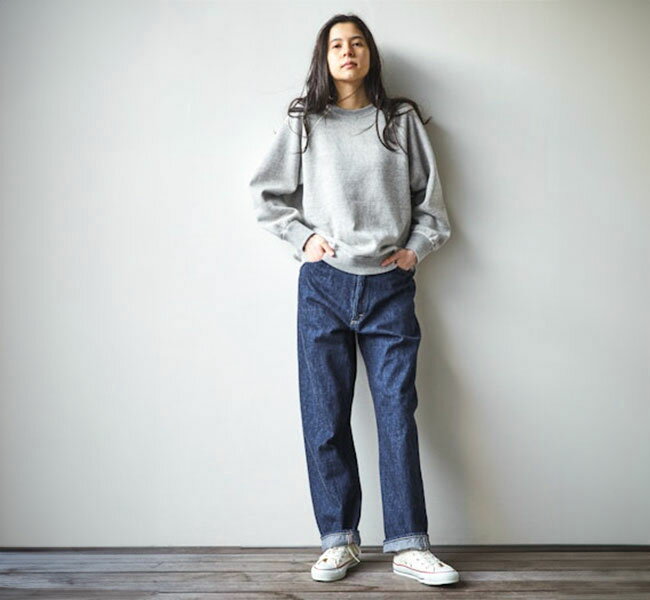 orslow オアスロウ High Waist Denim Pants JASMIN ハイウエストデニムパンツ ジャスミン ワンウォッシュ 00-1040-81のサムネイル