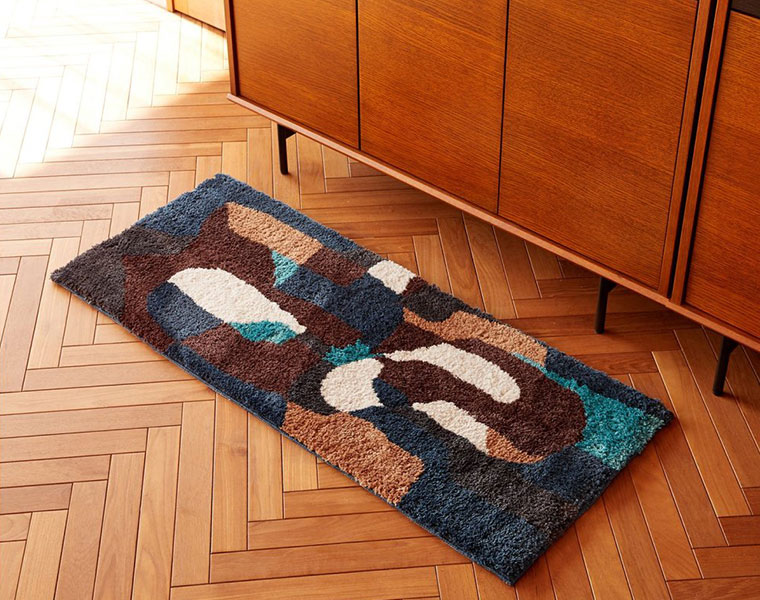 樂天商城 - journal standard Furniture ジャーナルスタンダードファニチャー 家具 PICFAIR RUG 50x120　ピクフェアラグ
