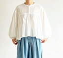 HARVESTY ハーベスティ DOBBY LACE BOHEMIAN BLOUSE ドビーレース ボヘミアンブラウス A42503
