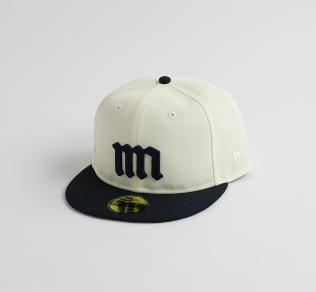 樂天商城 - NEW ERA ニューエラ 59FIFTY ソフトバックラム Powered by GORO NAKATSUGAWA（min-nano）クローム ネイビーバイザー 14460929