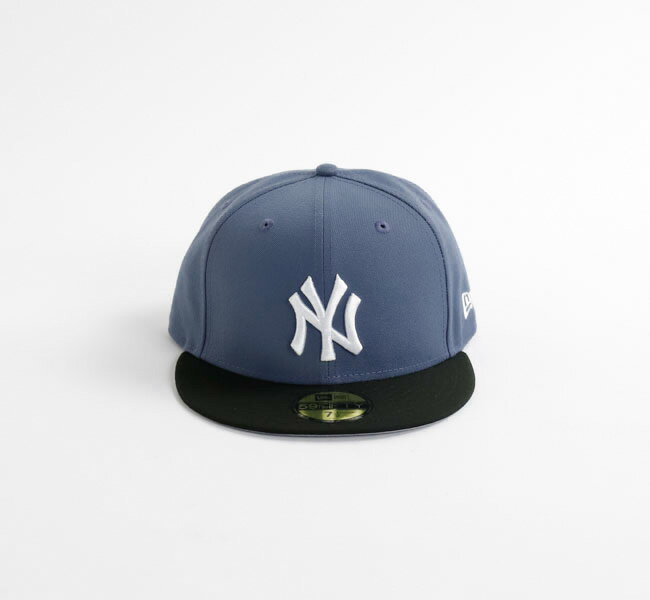 樂天商城 - NEW ERA ニューエラ 14703382 59FIFTY Powered by GORO NAKATSUGAWA（MIN-NANO） ニューヨーク・ヤンキース スレート ブラックバイザー スレートブラック