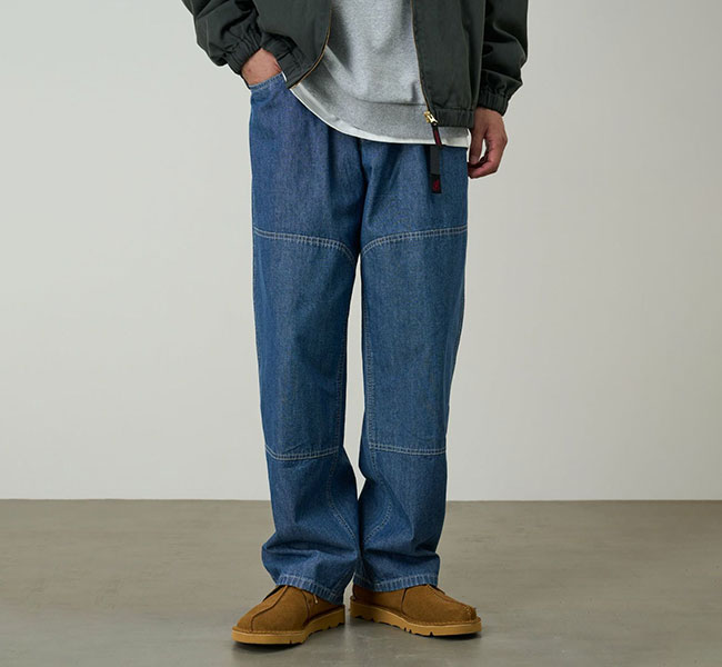 樂天商城 - GRAMICCI グラミチ G6SM-P015 ジャパニーズシャンブレーダブルニー JAPANESE CHAMBRAY DOUBLE KNEE
