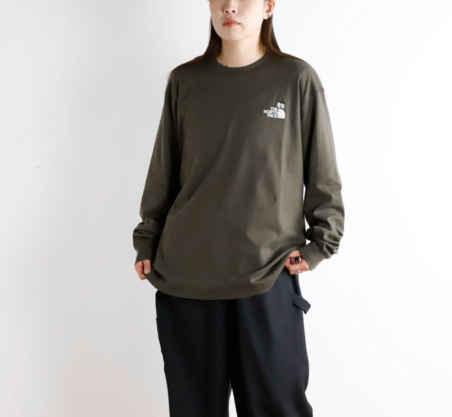樂天商城 - THE NORTH FACE ザノースフェイス NT32658 ロングスリーブズーピッカーティー