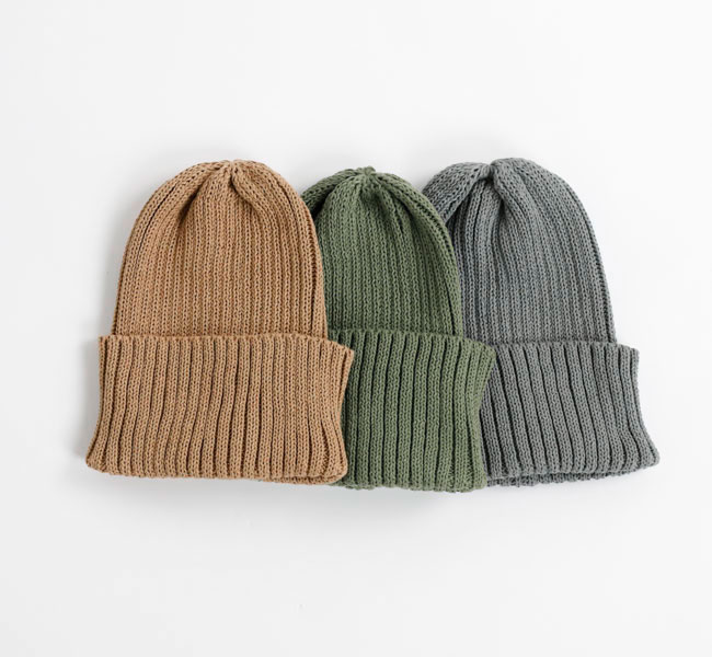 樂天商城 - DECHO デコ 1-1SD26 リブ編みニットキャップ RIB KNIT CAP
