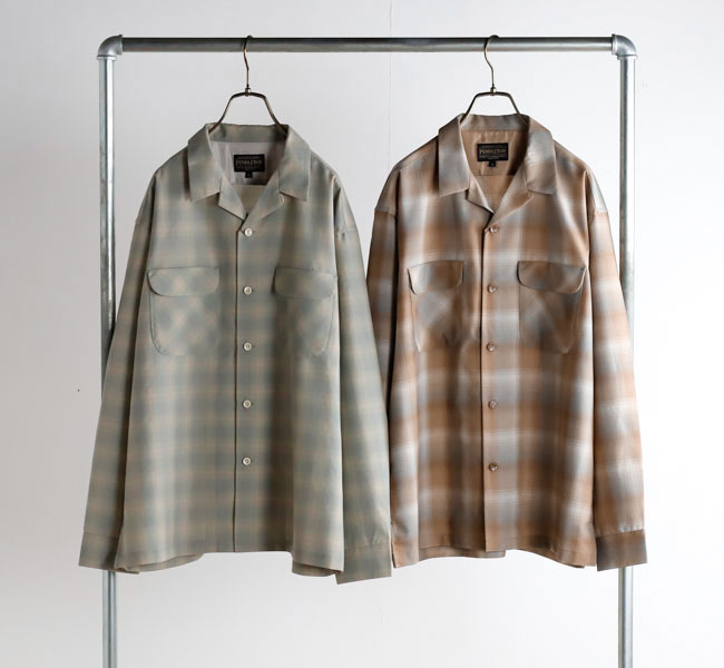 樂天商城 - PENDLETON ペンドルトン 61753006 オープンカラー シャツ 長袖 Open Collar Shirts