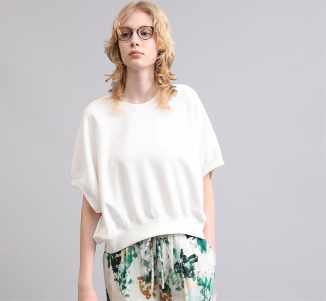 樂天商城 - SACRA サクラ 126145091 ダブルニット カットソートップ DOUBLE KNITTED CLOTH TOP