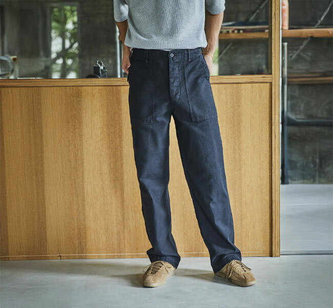 樂天商城 - orslow オアスロウ 01-5002-j61 アーミーファティーグパンツ US ARMY FATIGUE PANTS BLACK