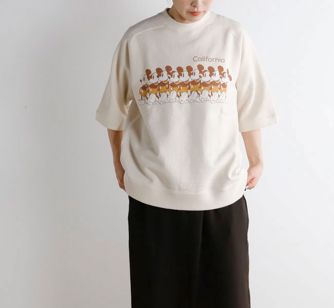 Rakuten - JACKSON MATISSE for UNDYED ジャクソンマティス×アンダイド 26S356 ミッキー半袖スウェット MICKYE-SW
