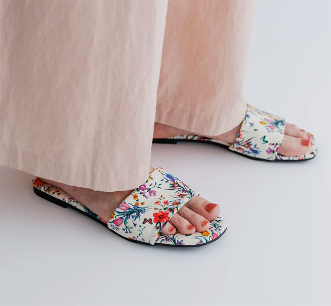 SALE30%OFF // MEYAME メヤメ MEY-2324 フラワーサンダル COMFORTABLE SANDAL (FLOWER)