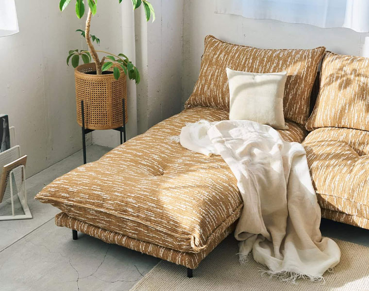 樂天商城 - journal standard Furniture ジャーナルスタンダードファニチャー PORTO COUCH SOFA Low (26OR)　ポルトカウチソファ　オレンジ