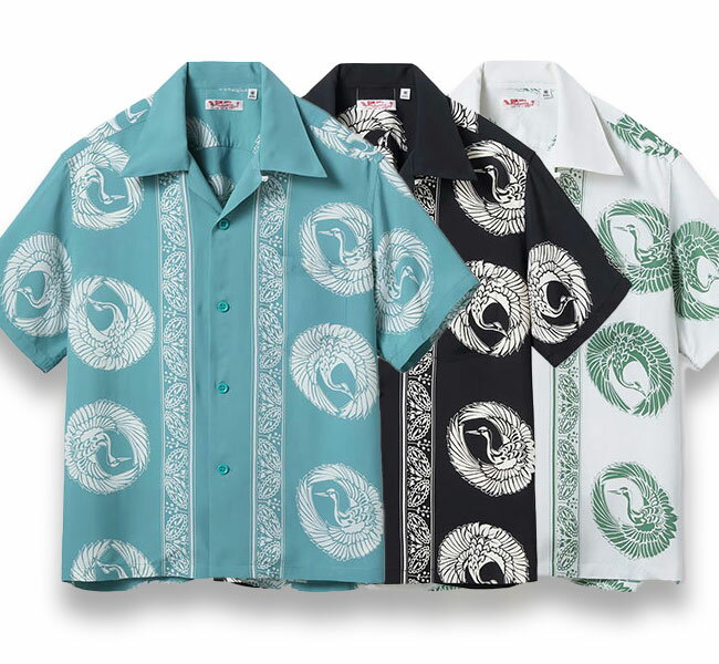 Rakuten - SUN SURF サンサーフ Lot No. SS39629 / RAYON HAWAIIAN SHIRT “ORIENTAL BORDER” ハワイアンシャツ アロハシャツ 半袖
