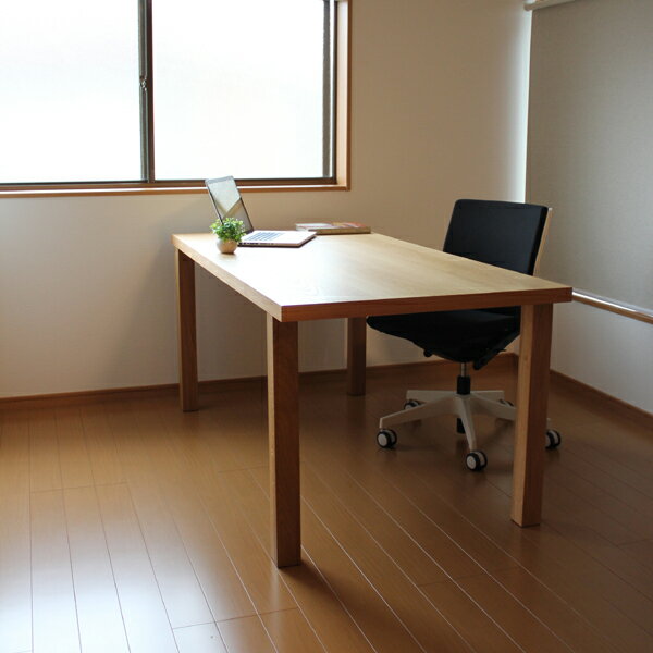 商品名| RV セミオーダー デスクサイズ|幅 140 奥行55〜80高さ60〜72cmカラー| ナチュラル色 / オーク材生産国| 国産 日本製 福岡県主素材| オーク 北欧 奥行 高さ オーダー 可能 テレワーク 在宅ワーク※天板は無垢ではございません。 [2]