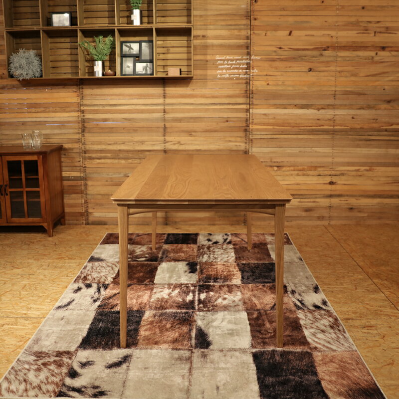 商品名|JPECジェペック ダイニングテーブルカラー| オーク ナチュラルサイズ| 幅 180 奥行80 高さ73cm北欧 テイスト ウレタン塗装シンプル ベーシック 長方形 テーブル