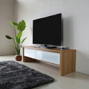 【値下げしました】最大4500円クーポンNVSテレビ台 150cm テレビボード ローボードカラー| オーク ナチュラル色サイズ| 幅 150 奥行45 高さ45cm生産国| 国産 日本製主素材| 硬質シート オーク 柄北欧ローボード 国産テレビ台(3)