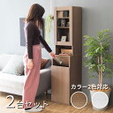 RPP-DB ゴミ箱 ダストボックス 【2台セット】収納付き ごみ箱カラー:ブラウン/ホワイトサイズ:幅35×奥行き40×高さ160cm主素材:合成樹脂化粧繊維板ゴミバコ ごみばこ スリム 店舗用ダストBOX フタ付き ウッド 木目 おしゃれ キッチン収納(3)