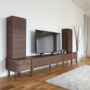 最大4500円クーポン商品名| RST テレビ台 180cm テレビボードセット カラー| ブラウン ウォールナット無垢材サイズ| 幅 2600 奥行 445 高さ 1302 mm生産国| 国産 日本製ローボード テレビ台 国産 ※半完成品(脚部の取り付けが必要です)(3)