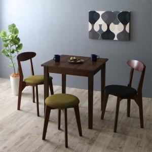 北欧テイストダイニング4点セットブ...