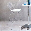商品名| WC-BC【1脚単品】カウンターチェア ハイチェアカラー| ホワイト色シート(黒色も有り)サイズ| 幅53.5 奥行き55 高さ103cm 座面高さ7...