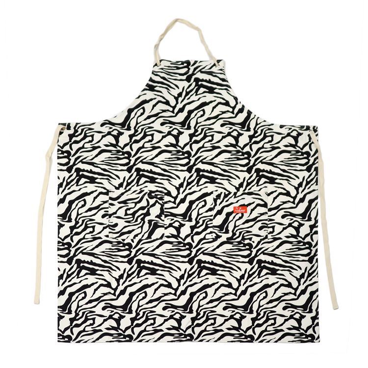 【公式 正規取扱】クックマン COOKMAN エプロン Long Apron Zebra White 233-03964 料理 シェフ ストリート アメカジ ブランド メンズ レディース ユニセックス