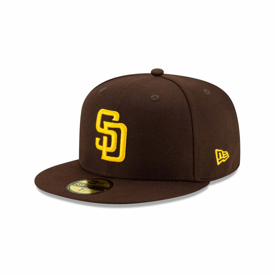 【公式・正規取扱】ニューエラ キャップ NEW ERA CAP 59FIFTY MLB オンフィールド サンディエゴ パドレス ゲーム バーントウッド/マニラ 13554976ベースボール メジャーリーグ 帽子 メンズ レディース ユニセックス 男女兼用 大きいサイズ プレゼント 送料無料