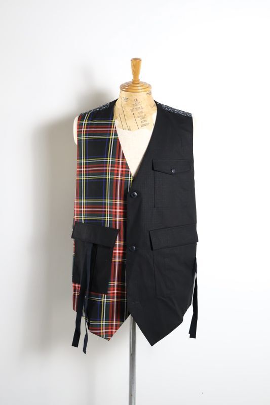 40%OFF 【公式・正規取扱】KIDILL キディル MILITARY GILET KL877 ジレ ベスト メンズ レディース ユニセックス 送料無料のサムネイル
