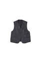 【30%OFF!!】【公式・正規取扱】OLD JOE オールドジョー CASHMERE MELTON GAME-KEEPER VEST GLEN PLAID 232OJ-VT03 ベスト 送料無料