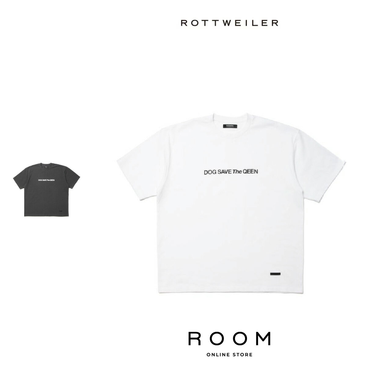 【公式・正規取扱】ROTTWEILER ロットワイラー R9 D.S.Q TEE RW24S0622 半袖 ショートスリーブ Tシャツ 送料無料