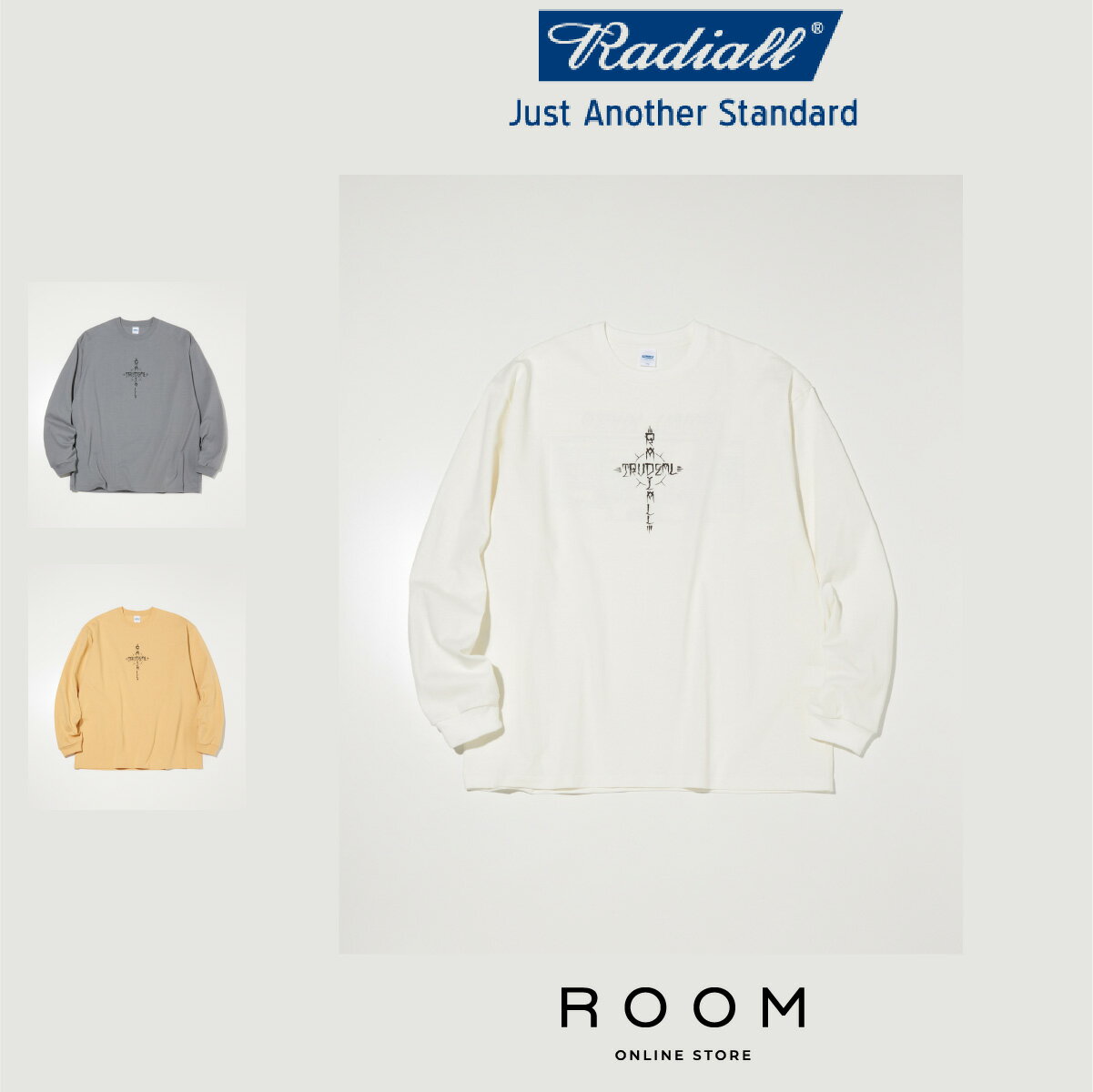 【公式・正規取扱】ラディアル RADIALL TRUE DEAL POT - CREW NECK T