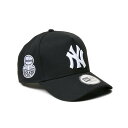 【公式・正規取扱】 9FORTY A-Frame MLB Black & White ニューヨーク・ヤンキース クーパーズタウン ブラック 14307496 帽...