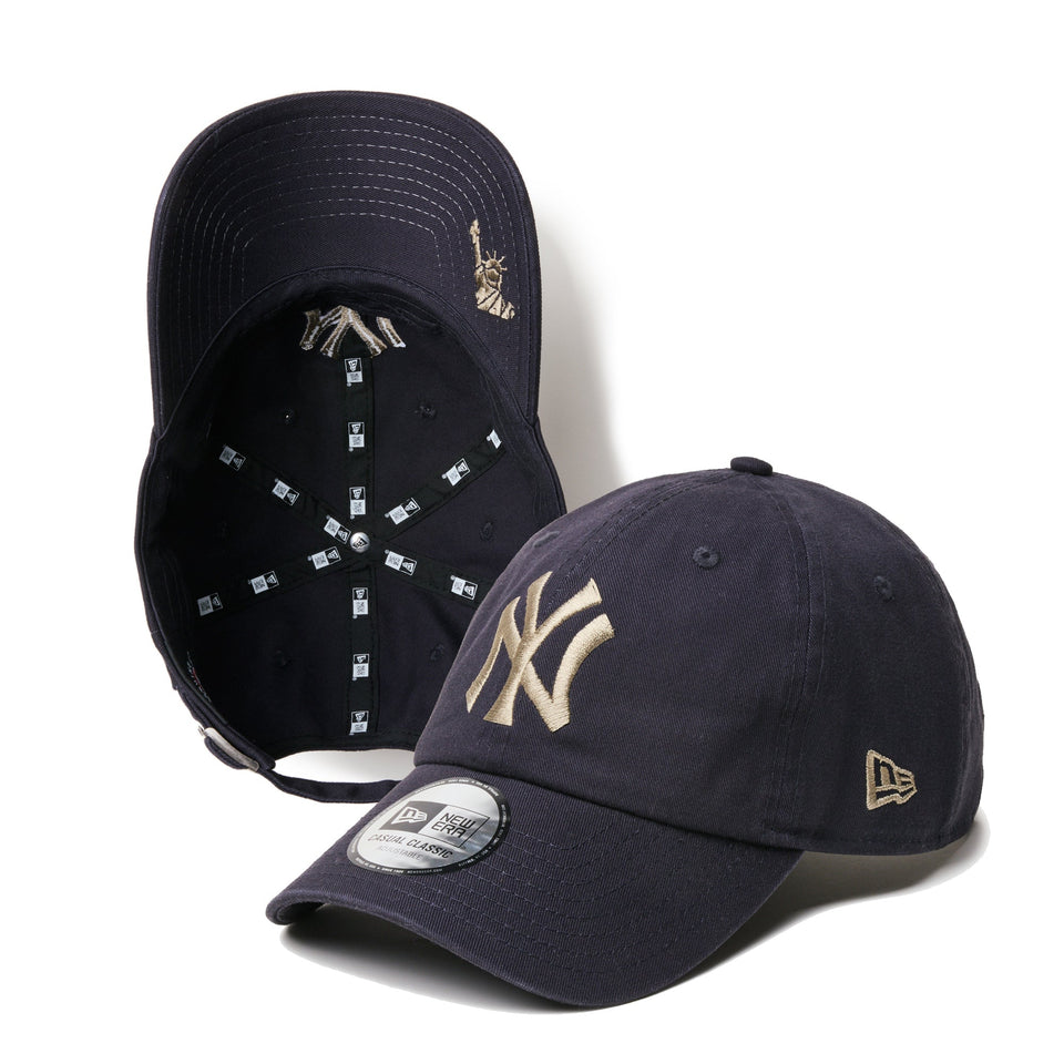 【公式・正規取扱】 ニューエラキャップ NEWERA カジュアルクラシック MLB Under Visor Logo ニューヨーク・ヤンキース ネイビー 14307372 帽子 メンズ レディース ユニセックス 男女兼用 送料無料