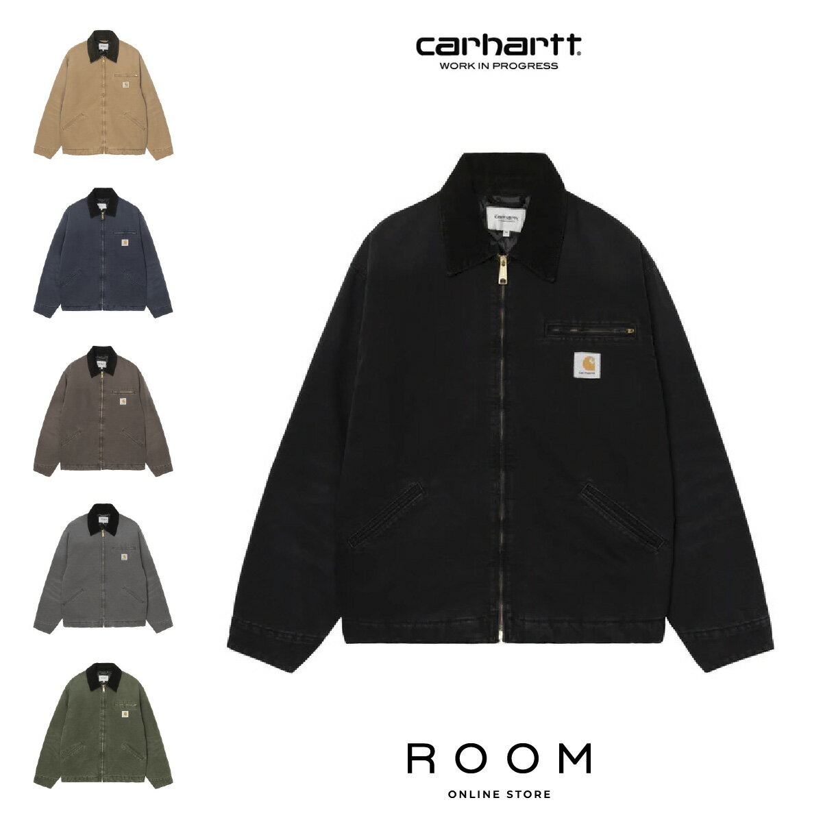 ROOM ONLINE STORE㤨֡ڸ谷ۥϡ WIP CARHARTT WIP OG DETROIT JACKET I035614 㥱å ǥȥȥ㥱å  ǥ ˥å ̵פβǤʤ47,300ߤˤʤޤ