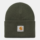 カーハート ニット帽 レディース 40%OFF【公式・正規取扱】カーハート CARHARTT WIP ACRYLIC WATCH HAT Cypress I020222 ニットキャップ ニット帽 帽子 ストリート ブランド メンズ レディース ユニセックス