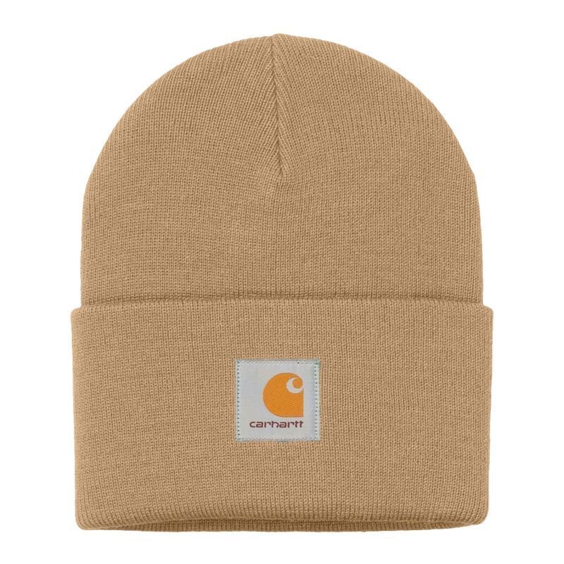 【公式・正規取扱】カーハート CARHARTT WIP ACRYLIC WATCH HAT Dusty H Brown I020222 ニットキャップ ニット帽 帽子 ストリート ブランド メンズ レディース ユニセックス