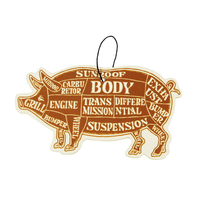 ڸ谷ۥݡåץ졼ץ饤 PORKCHOP GARAGE SUPPLY AIR FRESHENER COCONUT ...