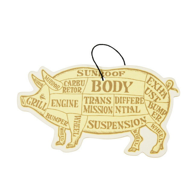 ڸ谷ۥݡåץ졼ץ饤 PORKCHOP GARAGE SUPPLY AIR FRESHENER VANILLA ...