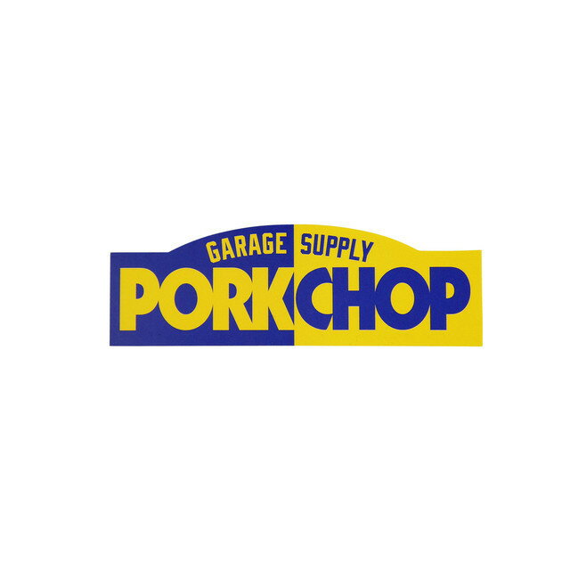 【公式・正規取扱】ポークチョップガレージサプライ PORKCHOP GARAGE SUPPLY PORKCHOP BLOCK STICKER ..