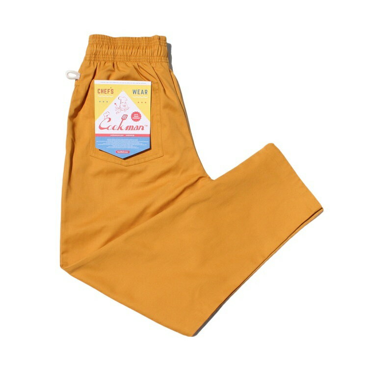 ڸ谷ۥåޥ COOKMAN եѥ ޥ Chef Pants Mustard 231-32803 ȥ꡼ ᥫ ֥  ̵