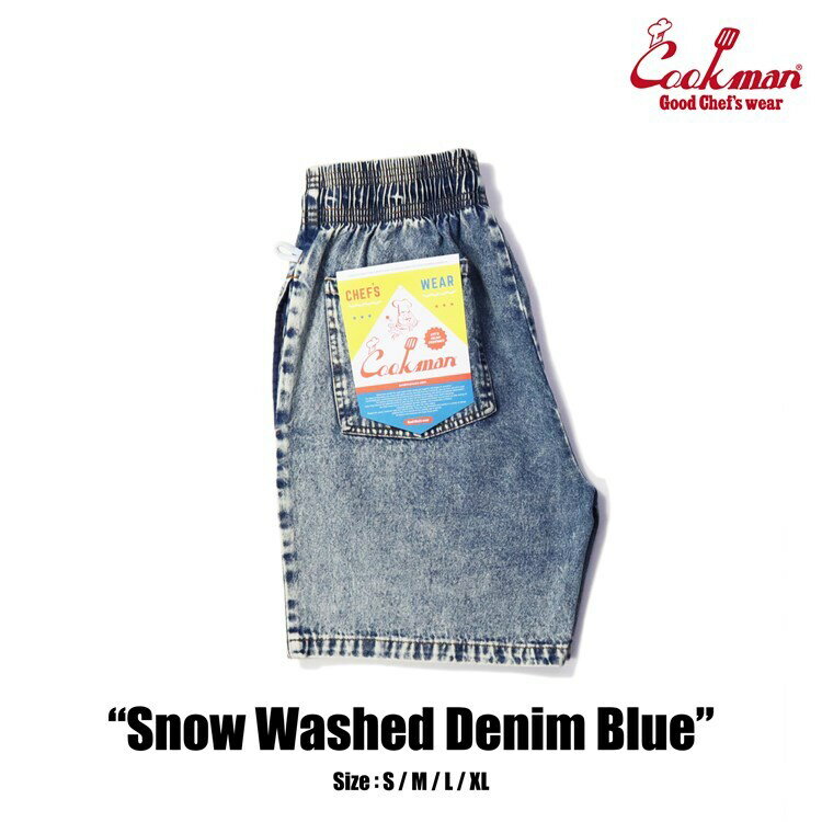 【公式・正規取扱】クックマン COOKMAN シェフパンツ Chef Pants Short Sno