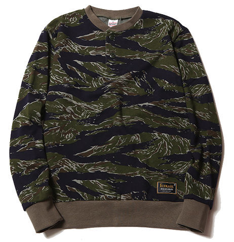 60%OFF【公式・正規取扱】 カットレイト CAMO HENLEY NECK SWEAT CR-16ST057 トレーナー スウェット 送料無料 60%OFF【公式・正規取扱】 カットレイト CAMO HENLEY NECK SWEAT CR-16ST057 トレーナー スウェット 送料無料