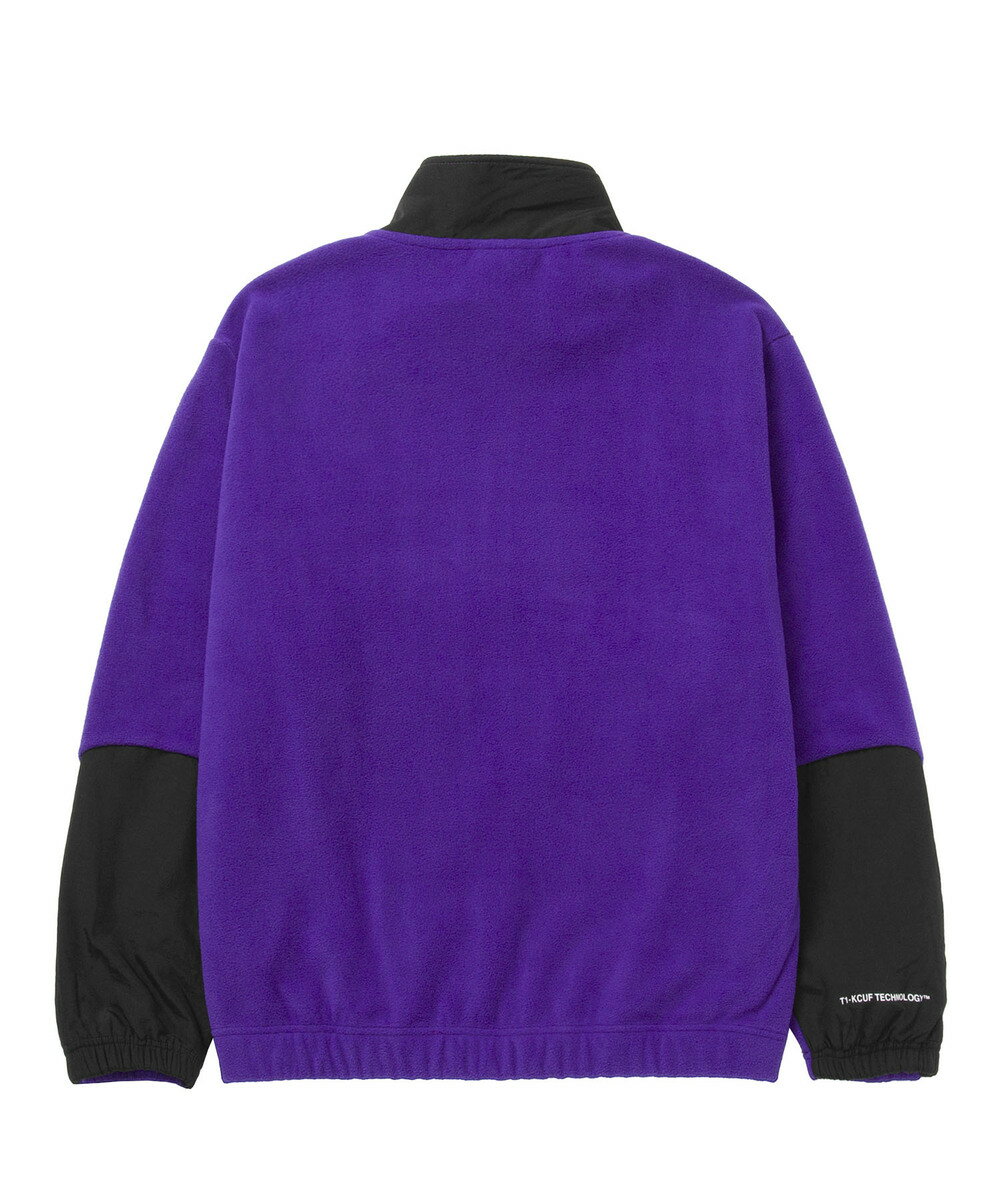 60%OFF【公式・正規取扱】HUF ハフ RANGE QUARTER ZIP POLAR FLEECE PURPLE FL00183FA22 フリース ストリート ブランド メンズ レディース ユニセックス 送料無料