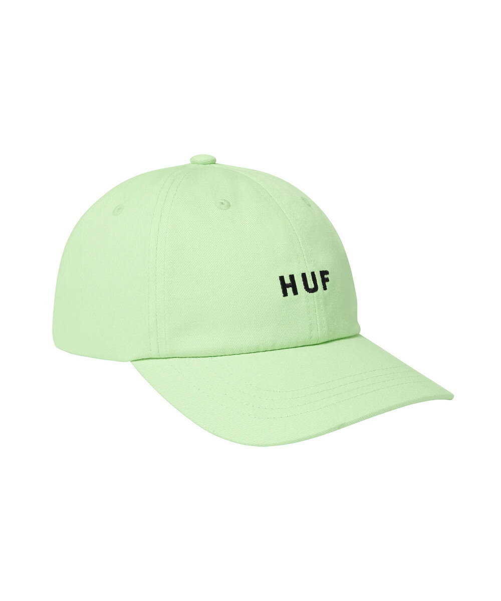 40%OFF【公式・正規取扱】HUF ハフ HUF SET OG CV 6 PANEL HAT SMOKE GREEN HT00716SP23 キャップ ストリート ブランド メンズ レディース ユニセックス 男女兼用 送料無料