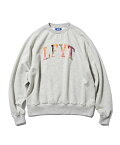 40%OFF【公式・正規取扱】LFYT エルエフワイティー LAFAYETTE ラファイエット PACHWORK ARCH LOGO CREWNECK HEATHER GRAY LA220701 スウェット トレーナー ストリート ブランド メンズ レディース ユニセックス 送料無料