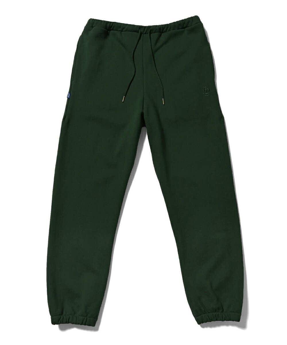 50 OFF【公式 正規取扱】ラファイエット LAFAYETTE エルエフワイティー MINI LF LOGO US COTTON SWEAT PANTS GREEN LA221207 スウェットパンツ 送料無料