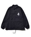 40%OFF【公式・正規取扱】マインデニム MINEDENIM Stie-lo × Davide Sorrenti Jaime Flashing Burn Coach JKT BLK 23MND-STL001 コーチジャケット 送料無料