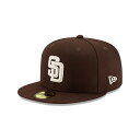  ニューエラキャップ NEWERA CAP 59FIFTY MLB オンフィールド サンディエゴ・パドレス オルタネイト バーントウッド 13554977 ベースボール メジャーリーグ 帽子 男女兼用 大きい サイズ プレゼント 送料無料