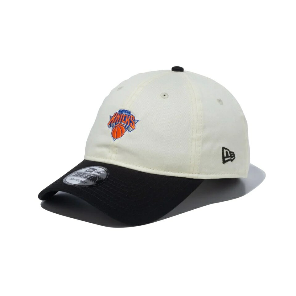 【正規代理店】 ニューエラ NEWERA 9THIRTY NBA MINI LOGO ニューヨーク・ニックス クローム ブラックバイザー 14109764 MLB メジャーリーグ キャップ メンズ レディース ユニセックス 男女兼用 送料無料