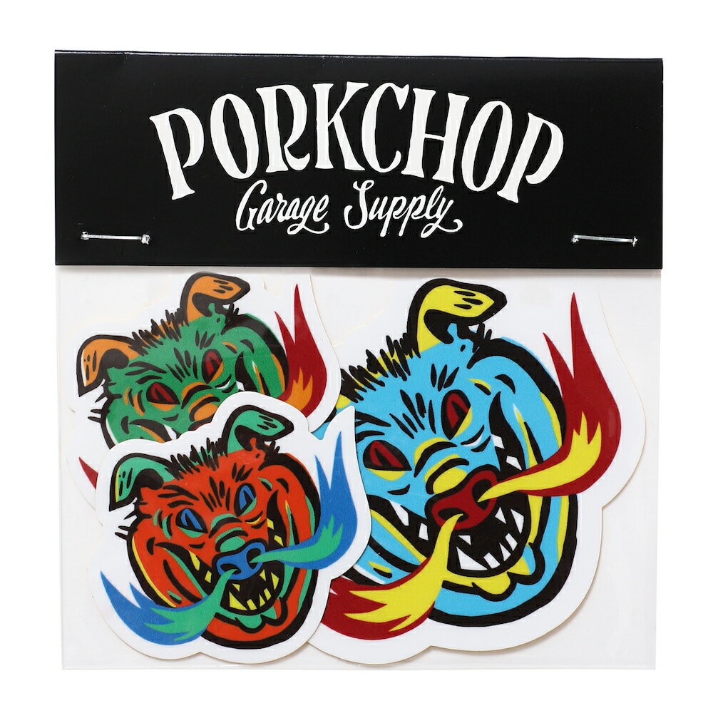 【正規代理店】 ポークチョップガレージサプライ PORKCHOPGARAGESUPPLY MASA SCULP STICKER SET ステッ..