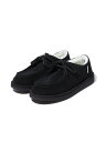 【公式・正規取扱】ラディアル RADIALL GOURD - BOA MOC SHOES Black RAD-22AW-JW001 SUICOKE スイコック シューズ ウォータープルーフモックシューズ