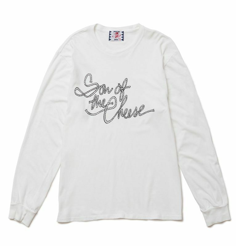 50%OFF【公式・正規取扱】サノバチーズ SON OF THE CHEESE SOTC ROPE LONG SLEAVE ホワイト WHITE SC2220-CT04 M-XXL ロング スリーブ Tシャツ メンズ レディース 男女兼用 送料無料
