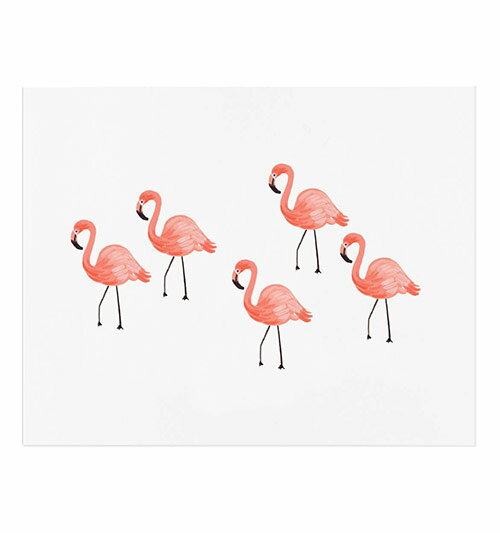 ライフルペーパー riflepaper ポスター アートプリント Sサイズ Flamingo フラミンゴ 北欧 インテリア 西海岸 カフェ フロリダ フレーム annna bond